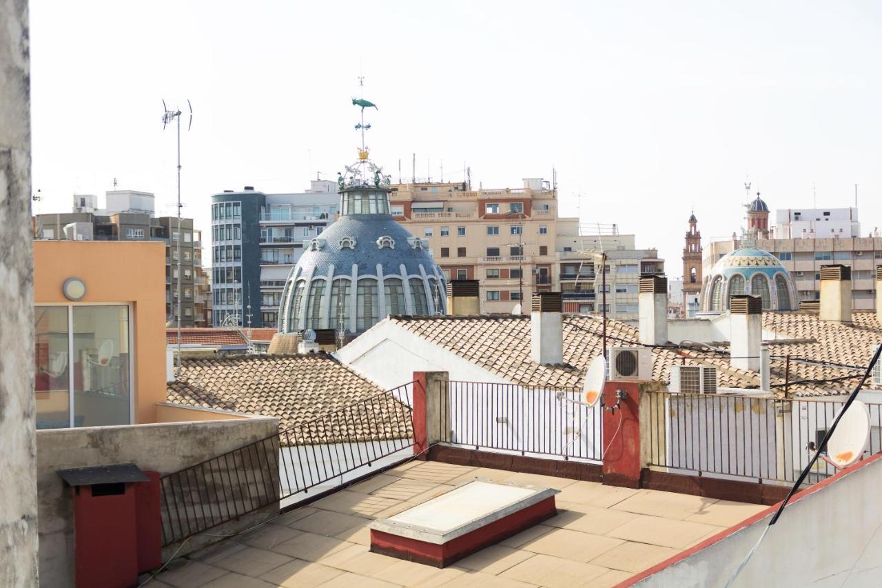 Valentia Apartments - Mercado Central Valencia Eksteriør bilde
